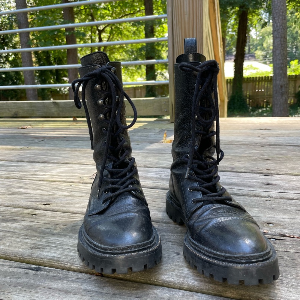 Inch2 Combat Boots size 37 (6.5)